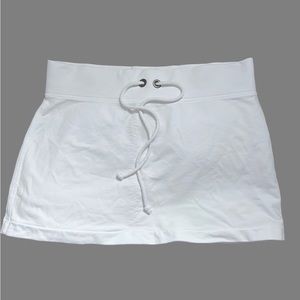 J.Crew White mini Cotton Skirt